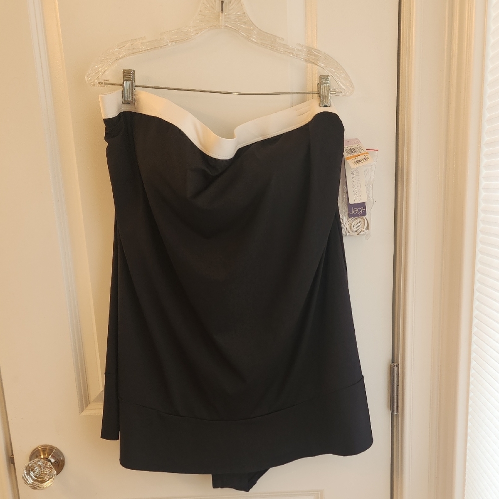 Jag Swimsuit Black Tummy Control